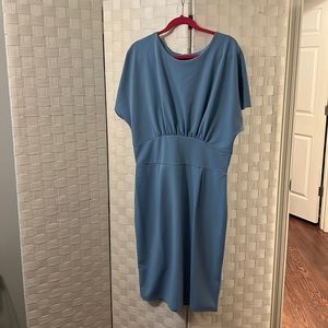 Beautiful Baby Blue Midi Dress NWT